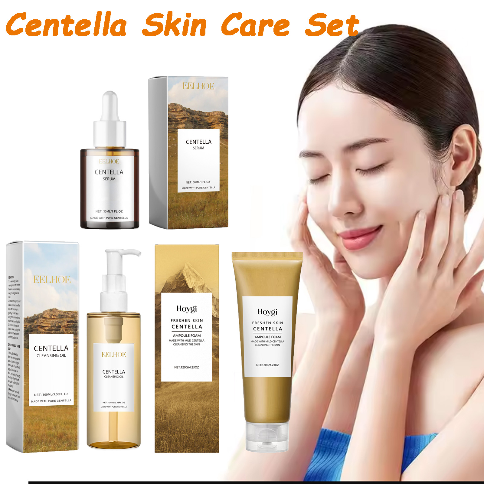 Centella Skin Care Set Centell - огляд і ціна Korean Skincare Routine
