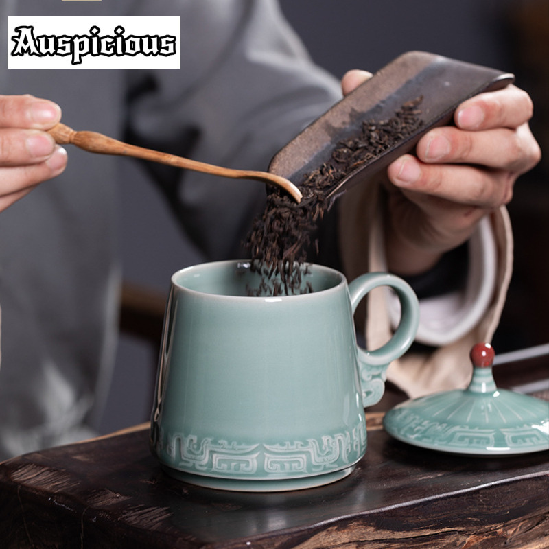 395ml Longquan Celadon Bronze  - огляд і ціна Celadon Ceramic Cup