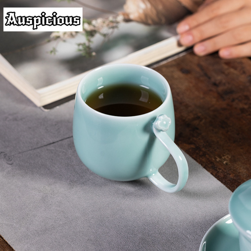 400ml Azure Longquan Celadon F - огляд і ціна Celadon Ceramic Cup