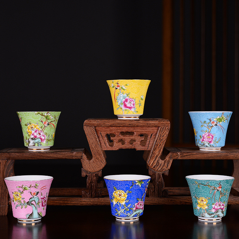 Gold Silver Cloisonne Enamel C - огляд і ціна Celadon Ceramic Cup