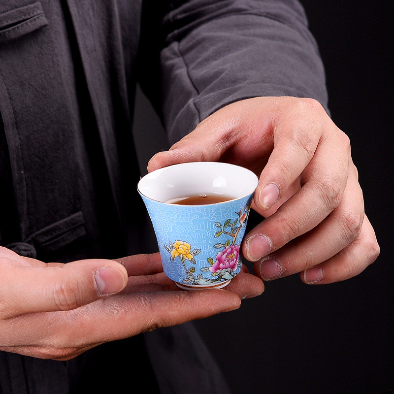 Gold Silver Cloisonne Enamel C - огляд і ціна Celadon Ceramic Cup