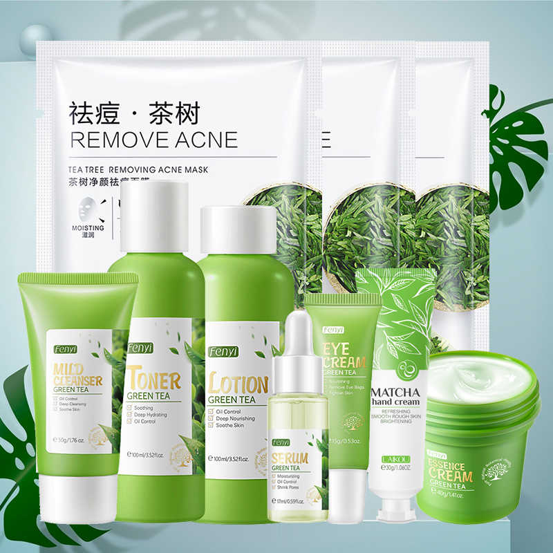 Facial Products Kit Sakura / G - огляд і ціна Korean Skincare Routine