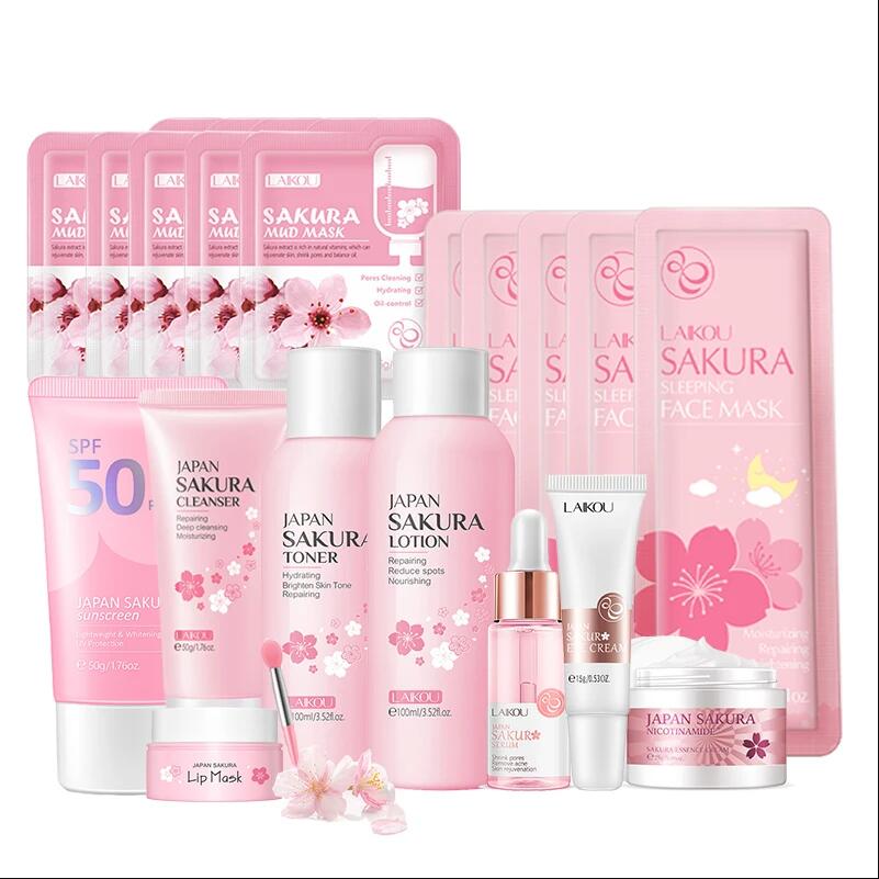 Japan Sakura Facial Cleaner Ko - огляд і ціна Korean Skincare Routine