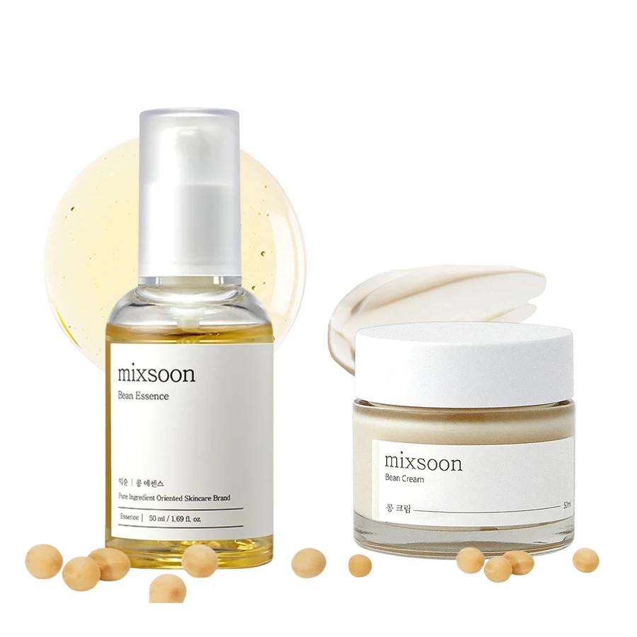 Mixsoon Bean Essence Cream Duo - огляд і ціна Korean Skincare Routine