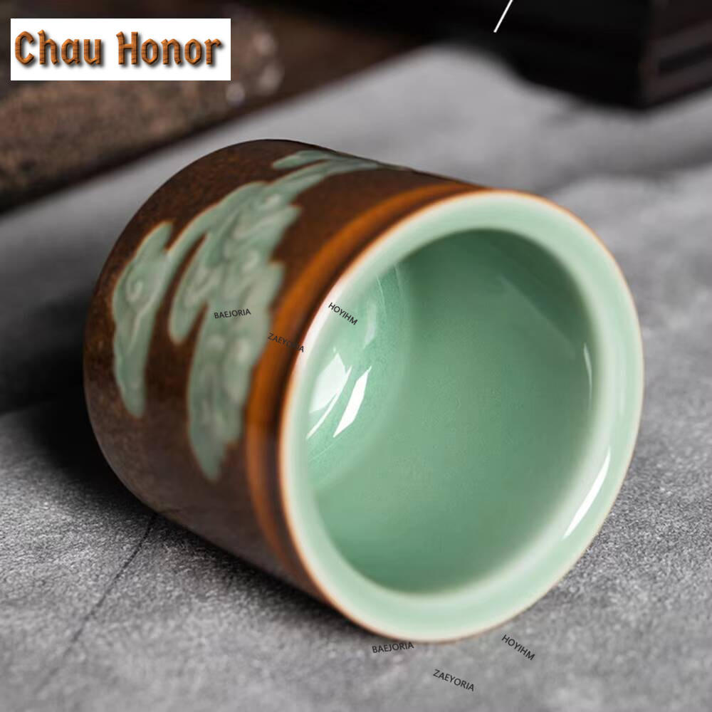 100ML Handmade Longquan Celado - огляд і ціна Celadon Ceramic Cup