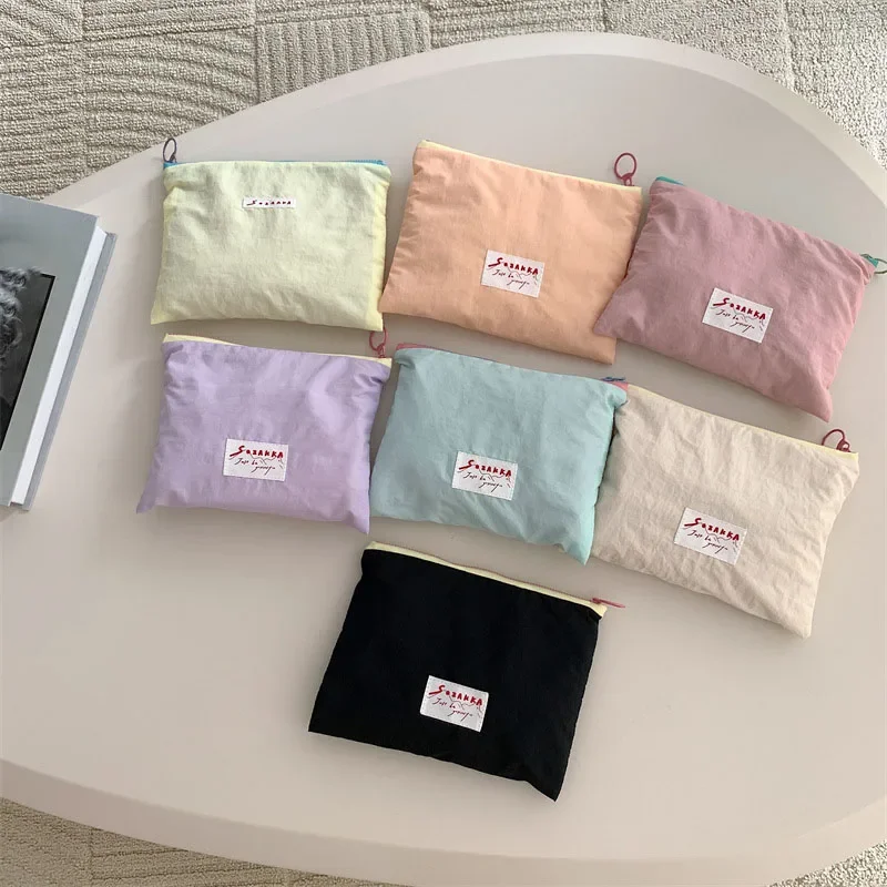 Solid Colour Makeup Bags Korea - огляд і ціна Korean Skincare Routine