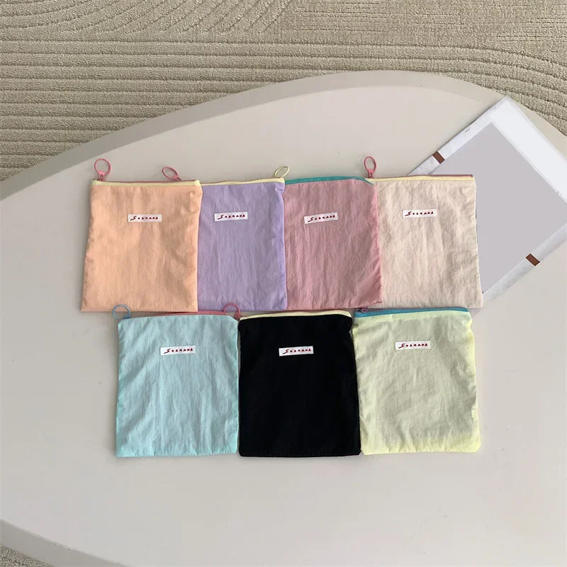 Solid Colour Makeup Bags Korea - огляд і ціна Korean Skincare Routine