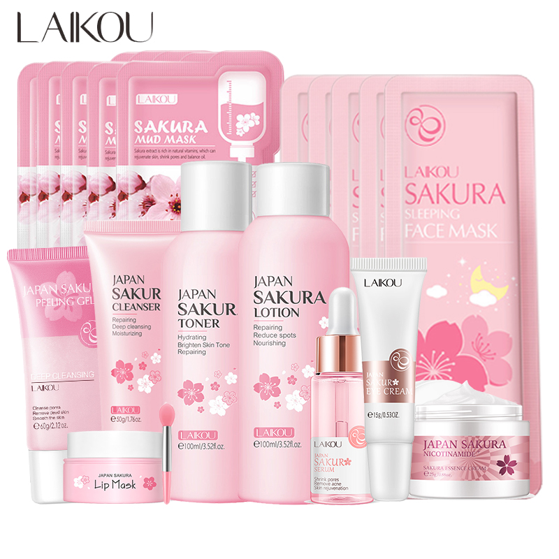 Sakura Facial Cleaner Korean F - огляд і ціна Korean Skincare Routine